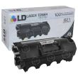 Compatible 621 Black Toner for Lexmark