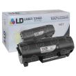 Compatible 601 Black Toner for Lexmark