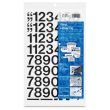 Chartpak Permanent Adhesive Vinyl Numbers - 1 per pack