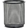 Lorell Black Mesh/Wire Pencil Cup Holder