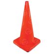 28" Slim Orange Safety Cone