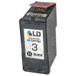 Lexmark Remanufactured #3 Black Ink