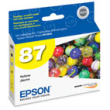 Original Epson 87 Yellow Ink