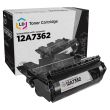 Remanufactured 12A7362 Black Toner Cartridge for Lexmark