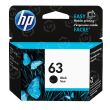 HP Original 63 Black Ink Cartridge, F6U62AN