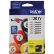 Brother LC201Y Yellow OEM Ink Cartridge