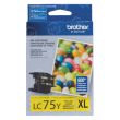 Brother LC75Y HY Yellow OEM Ink Cartridge