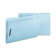 Nature Saver Pressboard Fastener Folder - 25 per box Legal - Pressboard - Light Blue