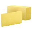 Oxford Colored Blank Index Cards - 100 per pack