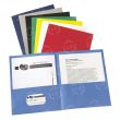 Avery Two Pocket Folder - 25 per box Letter - 8.50" x 11" - Assorted