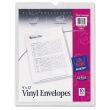 Avery Top Thumb Notch Vinyl Envelopes - 10 per pack