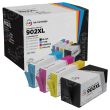 Set of 4 Compatible HP 902XL Ink Cartridges (CMYK)