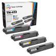 Compatible Brother TN433/431 Toner Set of 4 (Bk/C/M/Y): TN433BKCTS, TN433CCTS, TN433MCTS, TN433YCTS