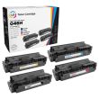 Compatible Canon 046H Set of 4 High Yield Toner Cartridges