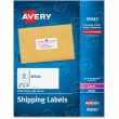 Avery 2" x 4" Rectangle Shipping Labels - 2500 per box