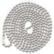 Advantus 36" ID Badge Chain - 100 per box