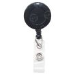 Advantus Swivel-back Clip-on Retractable ID Reel - 12 per pack