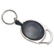 Advantus Advantus Key Ring Retractable Carabiner-style Reel - 6 per pack