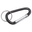 Advantus Split Key Ring Carabiner Key Ring - 10 Per Pack