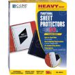 C-Line Clear Poly Side Load Sheet Protectors - 50 per box