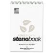 Roaring Spring Enviroshades Gregg Ruled Steno Book - 4 per pack - 6" x 9"