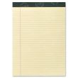 Roaring Spring Recycled Legal Pads - 40 Sheets - 8.50" x 11.75" - Canary Paper