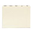 Smead 11765 Manila Indexed File Folder Sets - 12 per set