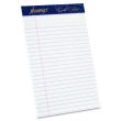 TOPS Gold Fibre Med. Ruled Prem. Jr. Legal Pads - 50 Sheets - 16 lb - 5" x 8"