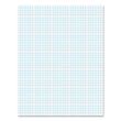 Ampad Faint Blue Ink Quadrille Pads - 50 sheets per pad - Letter - 8.50" x 11"