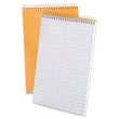 Ampad Kraft Cover Gregg Ruled Steno Book - 70 Sheets  -  6" x 9" - White Paper