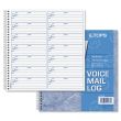 TOPS Voice Message Log Book