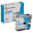 Brother Compatible LC205C Super HY Cyan Ink Cartridge