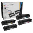 Remanufactured Canon 118 Set of 4 Toner Cartridges