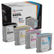 LD Remanufactured 940XL 4 Piece Set of Ink for HP