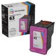 LD Remanufactured Color Ink Cartridge for HP 63 (F6U61AN)