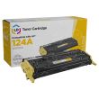 Remanufactured HP 124A Yellow Toner Cartridge Q6002A