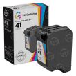 LD Remanufactured Tri-Color Ink Cartridge for HP 41 (51641A)