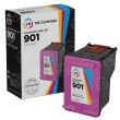 LD Remanufactured Tri-Color Ink Cartridge for HP 901 (CC656AN)