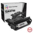 Lexmark Remanufactured 12A5745 Black MICR Toner