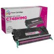 Remanufactured C748H1MG HY Magenta Toner Cartridge for Lexmark