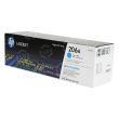 HP Original W2111A Cyan Toner in Retail Packaging, (206A) with ink level chip